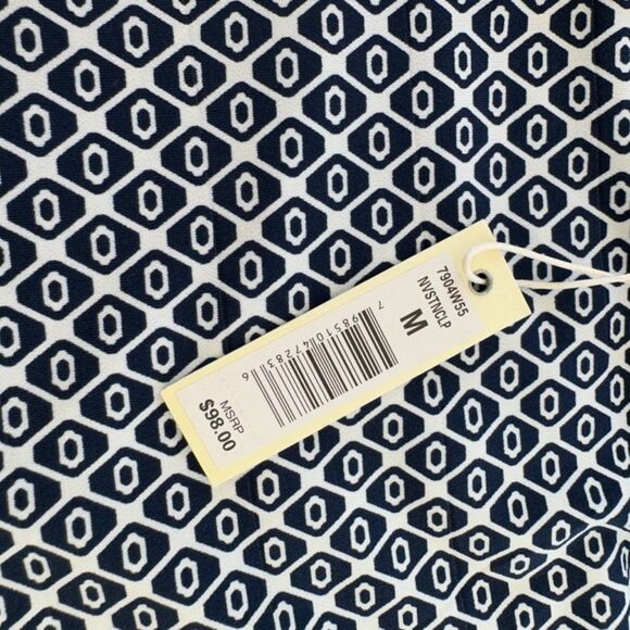 NWT Max Studio London Geometric Dress Size Medium - Picture 4 of 5